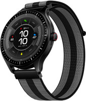 boAt Valour Watch 1 GPS, 1.43 AMOLED, Bulit-in GPS,AI Gym Mode,3 ATM,15 Days Battery Smartwatch(Fusion Grey Strap, Free Size)