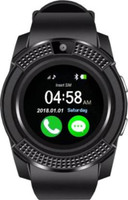 SYARA EMD_183A_V8 Smart Watch memory card sim support fitness tracker 4G Smartwatch(Black Strap, Free Size)