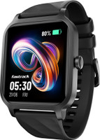 Fastrack Revoltt FS1-1.83''|BT Calling|Fast Charge|110+ Sports Mode|200+ WatchFaces|IP68 Smartwatch(Black Strap, Free Size)