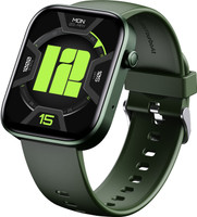 boAt Storm Call 2 1.83'' HD Display,BT Calling,boAt Coins & DIY Watch Face Studio Smartwatch(Green Strap, Free Size)