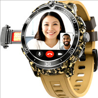 Bestarc Pro Android 5G Smartwatch with Premium Strap for Sports Lovers Smartwatch(Dessert Brown Strap, Free Size)