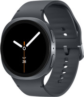 Samsung Galaxy Watch 8(Dark Gray Strap, Large)