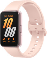 SAMSUNG Galaxy Fit3 | AMOLED Display & Aluminium Body | Upto 13Day Battery | 5ATM & IP68(Pink Strap, Free Size)