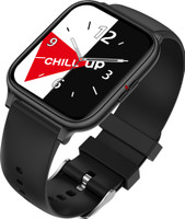 VIKYUVI Vikfit 2 1.69" HD Display,150+ Watch Faces,Spo2, Social Notification Alert,IP67 Smartwatch(Black Strap, Free size)