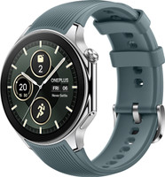 OnePlus Watch 2 with Wear OS 4, Snapdragon W5 Chipset & Up to 100 hours battery Smartwatch(Radiant Steel Strap, Free Size)