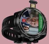Bestarc Max Android 5G Smartwatch with Google Maps for Men & Women Smartwatch(Jet Eclipse Strap, Free Size)