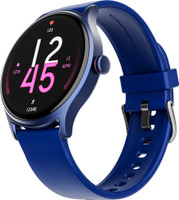 boAt Lunar Vista w/ 3.8 cm(1.52") HD & Always On Display,BT Calling, Functional Crown Smartwatch(Deep Blue Strap, Free Size)