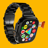 Hayyo 5G/4G Android Smart Watch Support YouTube/WhatsApp/GPS/Facebook/Wi-Fi/Bluetooth Smartwatch(Black Chrome Strap, Free Size)