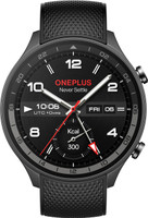 OnePlus Watch 2R with Wear OS 4, Snapdragon W5 Chipset & Upto 100 hours battery life Smartwatch(Gunmetal Gray Strap, Free Size)