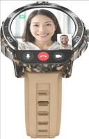 Bestarc Max Android 5G Smartwatch with Google Maps for Men & Women Smartwatch(Dessert Brown Strap, Free Size)