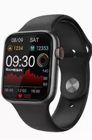 Shivana T500Pro Max 1.54"HD Display Bluetooth Calling, Music Mode Smartwatch Smartwatch(Black Strap, Free Size)