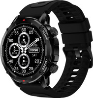 Noise Force 2 Sporty Rugged, 1.39" TruView Display, BT Calling, IP67 Water Resistance Smartwatch(Jet Black Strap, Regular)