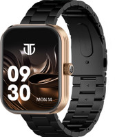 Titan Mirage with 1.96" AMOLED Display with AOD(410x502)&Functional Crown, BT Calling Smartwatch(Black Strap, Free Size)