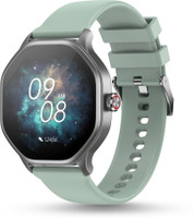 Pebble Hive 1.39"HD Octa Display,BT Calling, Health Suite, DIY Watch Face, World Clock Smartwatch(Green Strap, Free Size)