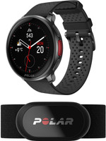 Polar Pacer Pro & H10-Modern GPS Sports Watch & Heart Rate Monitor (Grey-Black) Smartwatch(Grey-Black Strap, Free Size)
