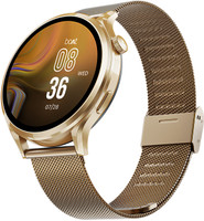 boAt Lunar Discovery Pro, 1.39'' HD Display, QR Tray, Emergency SOS, BT Calling Smartwatch(Rose Gold Strap, Free Size)