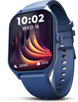 beatXP Marv Raze 1.96" Display Bluetooth Calling Smart Watch, Smart AI Voice Assistant Smartwatch(Blue Strap, Free Size)