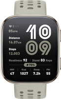 AMAZFIT Bip 6 1.97 AMOLED Display, GPS, Bluetooth Calling Smartwatch(Stone Strap, Free Size)