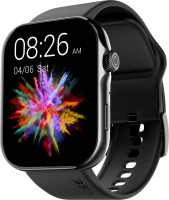 Noise Vision 3 with 1.96" AMOLED display with Thin Bezel, Metallic Build Smartwatch(Black Strap, Regular)