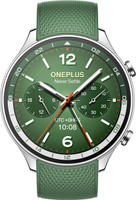 OnePlus Watch 2R with Wear OS 4, Snapdragon W5 Chipset & Upto 100 hours battery life Smartwatch(Forest Green Strap, Free Size)
