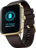 boAt Storm Infinity, 15 Days Huge Battery(550 mAh), Fast Charge,1.83"(4.64cm) Display Smartwatch(Brown Strap, Free Size)