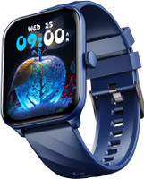 Cellecor E5 Connect 2.01" IPS HD Display | 700 NITS | BT-Calling | AOD | IP67 | BT v5.4| Smartwatch(Blue Strap, Free Size)