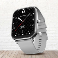 Fire-Boltt Hunter 51.1mm (2.01) HD Display Bluetooth Calling Single Chipset, Metal Body Smartwatch(Grey Strap, Free Size)