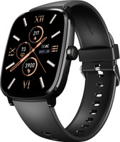 boAt Ultima Regal w/ 5.1cm(2.01") AMOLED Display,Functional Crown & BT Calling Smartwatch(Active Black Strap, Free Size)