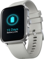 boAt Storm Infinity, 15 Days Huge Battery(550 mAh), Fast Charge,1.83"(4.64cm) Display Smartwatch(Silver Mist Strap, Free Size)