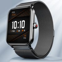 boAt Wave Fury with 1.83'' HD Display, Bluetooth Calling & Functional Crown Smartwatch(Metal Grey Strap, Free Size)