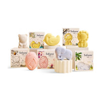 Softsens Assorted Pack Kids Soaps | Gentle and nourishing with shea butter and milk cream(5 x 75 g)