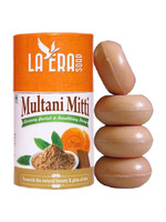 La Era Multani Mitti Luxury Facial & Scrubbing Soap(4 x 100 g)