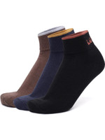 LEVI'S Men Self Design Ankle Length(Pack of 3)
