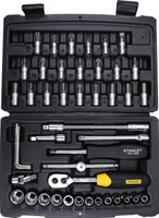 STANLEY 1/4 Inch Sq Dr Socket Set(Pack of 46)