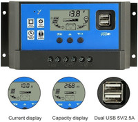 3REE Original 40A Intelligent LCD Solar Charge Controller PWM Solar Charge Controller