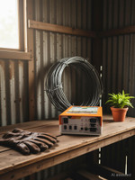ENERGY CONTROL KISAN POWER Ac & DC 10 KV SOLAR Zatka Machine |Solar Fence Energizer | 60 Acre PWM Solar Charge Controller