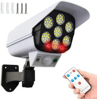 Shikshapatri Solar Security Camera Light, Motion Sensor– 3 Modes,Waterproof Outdoor LED Light Solar Light Set(Wall Mounted Pack of 1)