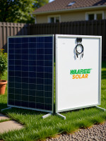 WAAREE 200 Watt Polycrystalline Solar Panel(Pack of 1)