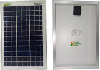SOLAR UNIVERSE INDIA 15W 12V Polycrystalline Solar Panel with Wire – Compact & Durable Module Solar Panel(Pack of 1)