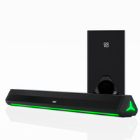 GOVO GOSURROUND 930|250W 250 W Bluetooth Soundbar(Platinum Black, 2.1 Channel)
