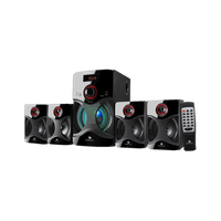 ZEBRONICS ZEB-BT4440RUCF 60 Watt Bluetooth Home Audio Speaker(Black, 4.1 Channel)