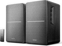 Edifier R1280T Powered Bookshelf Speakers 2.0 - 42 Watts 42 W Bluetooth Home Audio Speaker(Black, 5 Way Speaker Channel)