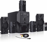 TRONICA 222 50 W Bluetooth Home Theatre(Black, 5.1 Channel)