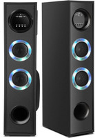 D1Y3 Multimedia Dj Box Music System Home theatre 120 W Bluetooth Home Theatre(Black, Stereo Channel)