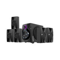 ZEBRONICS ZEB-BASSO 100 90 W Bluetooth Home Theatre(Black, 5.1 Channel)