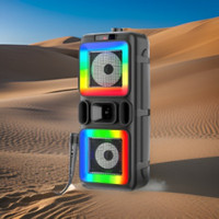 GUGGU WK-39 Pushpa Speaker Compact High Power Wireless Bluetooth Audio Party 16 W Bluetooth Home Theatre(Multicolor, 4.1 Channel)