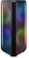 Samsung with In-Built Battery and LED Disco Lights 160 W Bluetooth Tower Speaker(Black, 2.0 Channel)