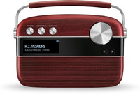 SAREGAMA Carvaan Malayalam 6 W Bluetooth Speaker(Cherrywood Red, Stereo Channel)