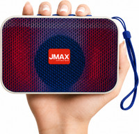Jmax Portable Speaker With Thunder Sound and High Bass | Supports USB,Memory Card 7 W Bluetooth Speaker(Blue, Stereo Channel)
