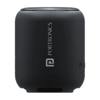 Portronics SoundDrum 1 12W TWS Portable & Type C Charging 12 w Bluetooth Speaker(Black, Mono Channel)